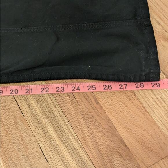 Harley-Davidson Pants Womens 6 Black Roll Up Relaxed Fit Motor New - Picture 11 of 12